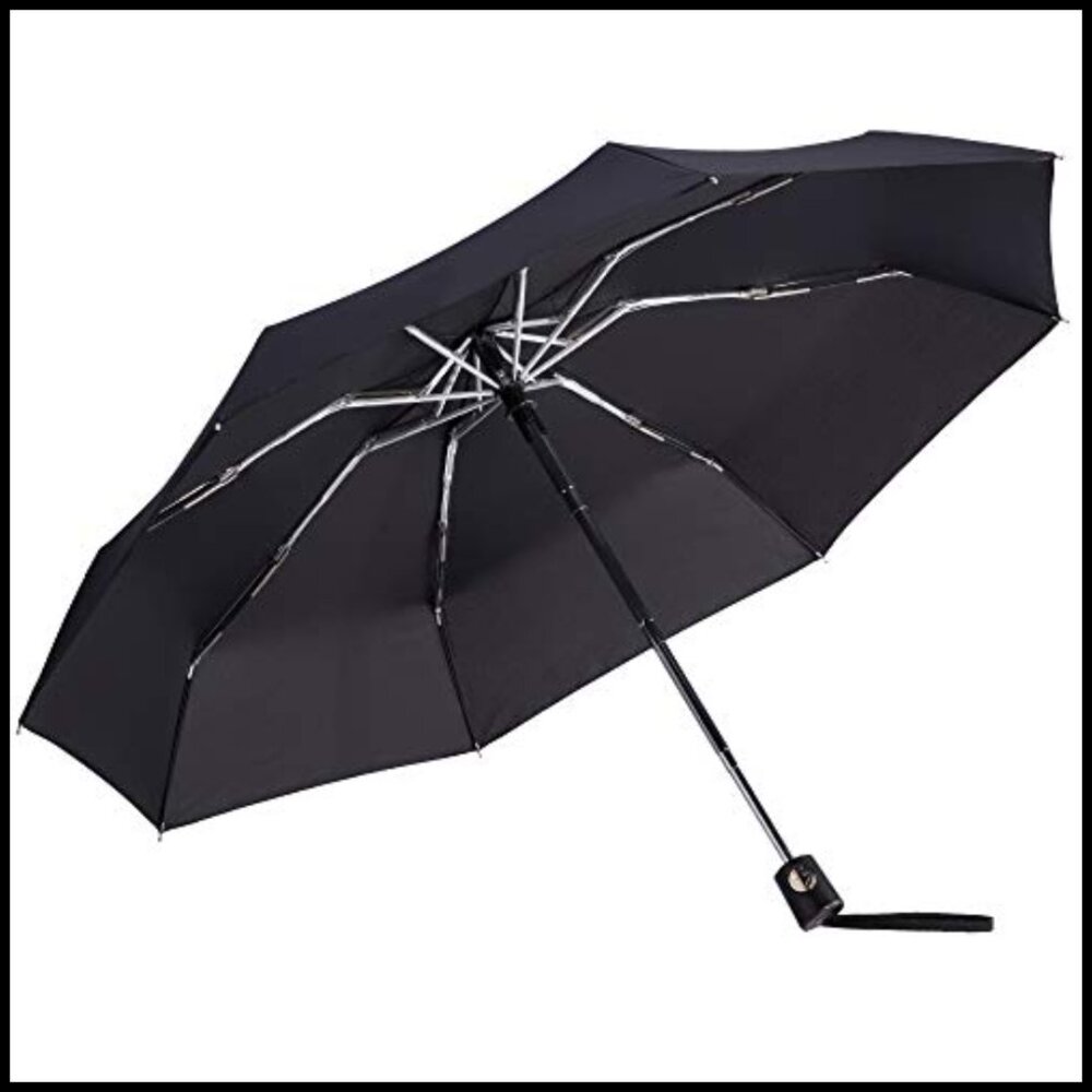 Compact Automatic Windproof Travel Umbrella Light… - image 4